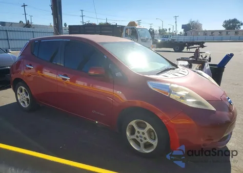 2011 Nissan Leaf Sv from USA, damaged, VIN JN1AZ0CP2BT007961